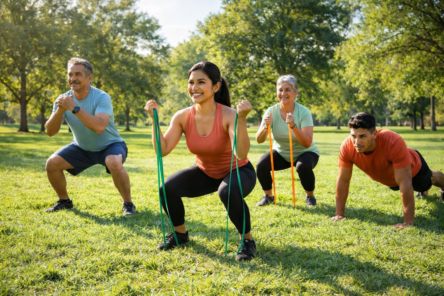 Entrenamiento funcional al aire libre